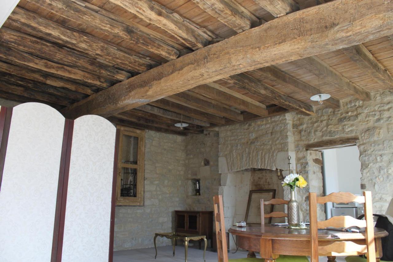 Charmante Maison Pierres 1768 Polisy Exterior foto